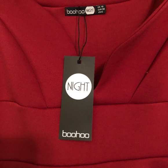 Boohoo Night Skater Dress NWT - Picture 3 of 4